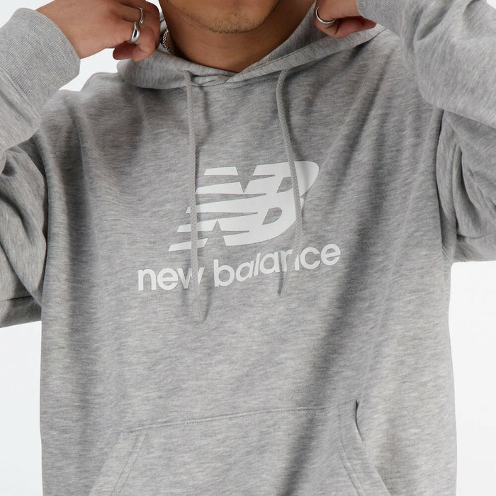 ニューバランスNEWBALANCEスポーツメンズSportEssentialsStackedLogoスウェットフーディパーカー長袖25FWMT41501