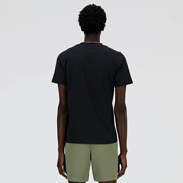 【ネコポス対応可】ニューバランスNewbalanceStackedLogoショートスリーブTシャツメンズ半袖TシャツMT41502-BK