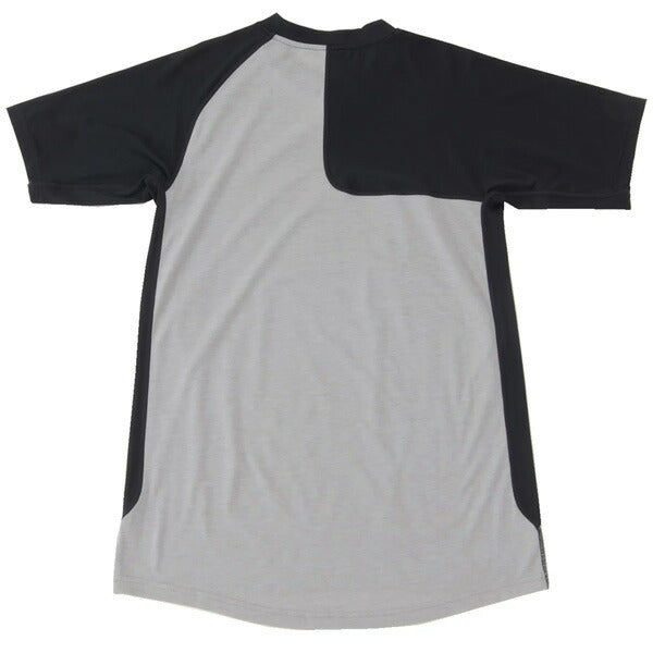 【ネコポス送料無料】ニューバランスNewBalanceメンズ野球アンダーシャツベースボールアシンメトリーショートスリーブトップ右投げ用MT41704R半袖