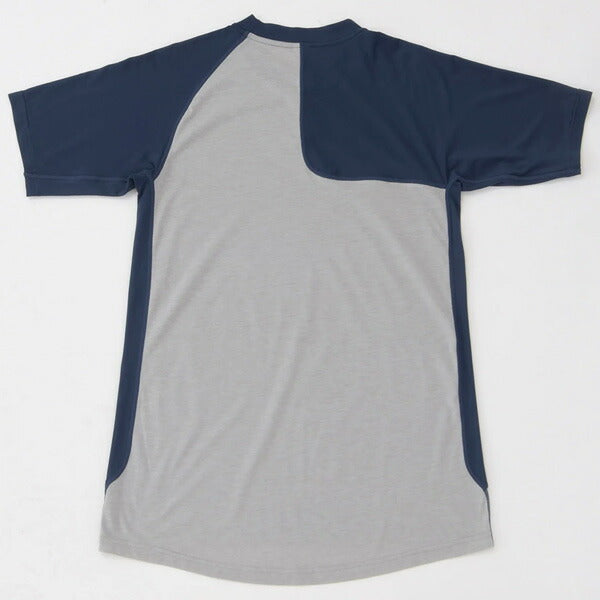 【ネコポス送料無料】ニューバランスNewBalanceメンズ野球アンダーシャツベースボールアシンメトリーショートスリーブトップ右投げ用MT41704R半袖