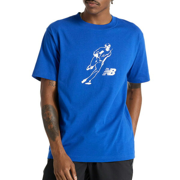 【ショップ限定エントリーでさらに+9倍】NEWBALANCEニューバランス野球メンズ大谷翔平グラフィックショートスリーブTシャツ半袖MT43717-TRY