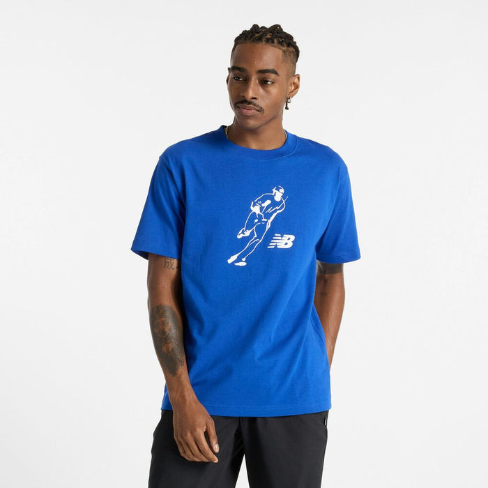 【ショップ限定エントリーでさらに+9倍】NEWBALANCEニューバランス野球メンズ大谷翔平グラフィックショートスリーブTシャツ半袖MT43717-TRY