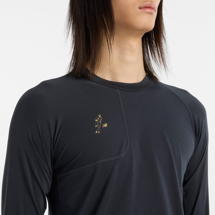 野球大谷翔平モデルメンズパフォーマンスロングスリーブトップス七分袖Tシャツ