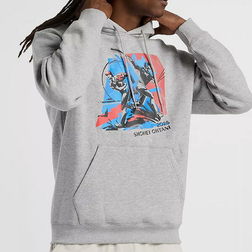 【ショップ限定エントリーでさらに+9倍】NEWBALANCEニューバランス野球メンズ大谷翔平グラフィックフーディパーカー長袖TwoSwordsMT51736-AGT