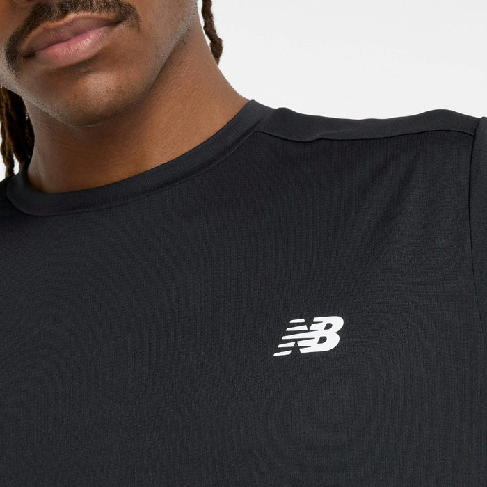 ニューバランスNEWBALANCESportロングスリーブTシャツメンズ大人長袖吸汗速乾NBDryUPF紫外線対策スタンダードフィット春秋MT51802-BK