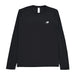 ニューバランスNEWBALANCESportロングスリーブTシャツメンズ大人長袖吸汗速乾NBDryUPF紫外線対策スタンダードフィット春秋MT51802-BK