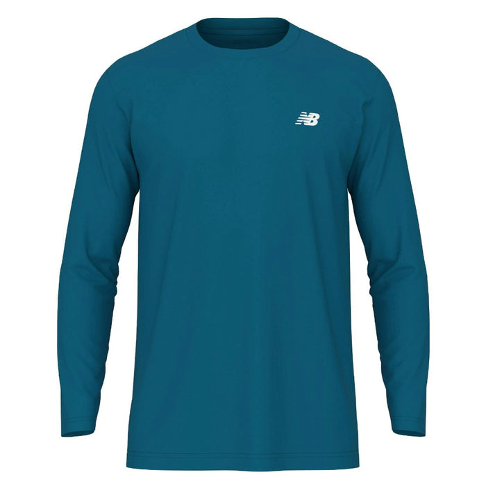 ニューバランスNEWBALANCESportロングスリーブTシャツメンズ大人長袖吸汗速乾NBDryポリエステル朝晩春秋スタンダードフィットMT51802-NOS