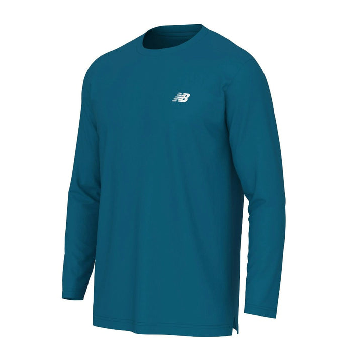 ニューバランスNEWBALANCESportロングスリーブTシャツメンズ大人長袖吸汗速乾NBDryポリエステル朝晩春秋スタンダードフィットMT51802-NOS