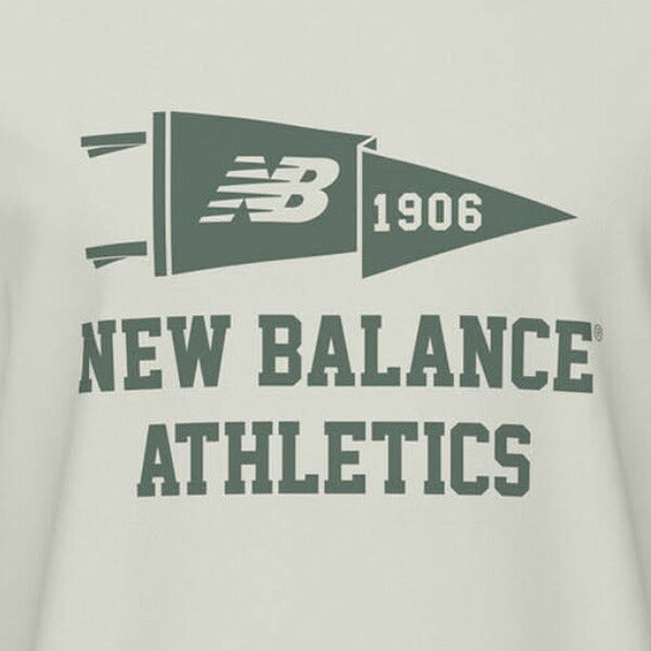 【ショップ限定エントリーでさらに+9倍】【ネコポス送料無料】ニューバランスNewbalanceTシャツVarsityペナントメン25SSランニングトレーニングウェアスポーツウェアMT51924-SST