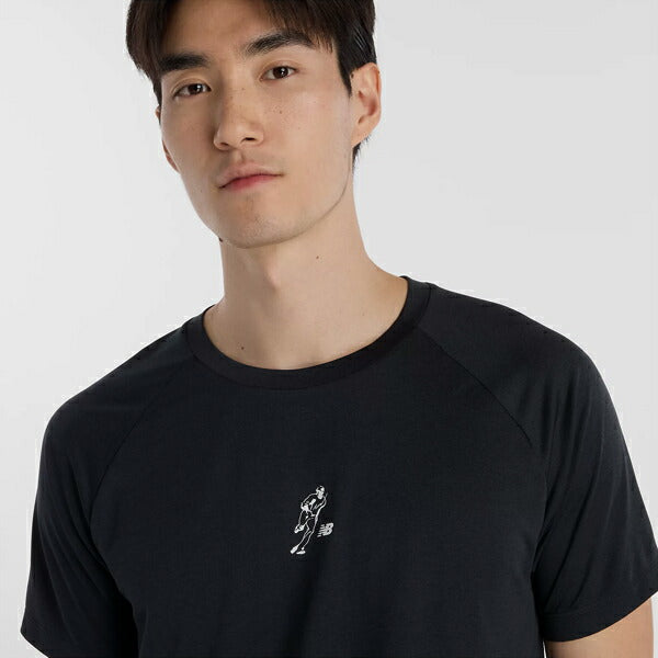 【ネコポス対応可】ニューバランスNewbalance大谷翔平トレーニング半袖TシャツMT6110VQ-BK