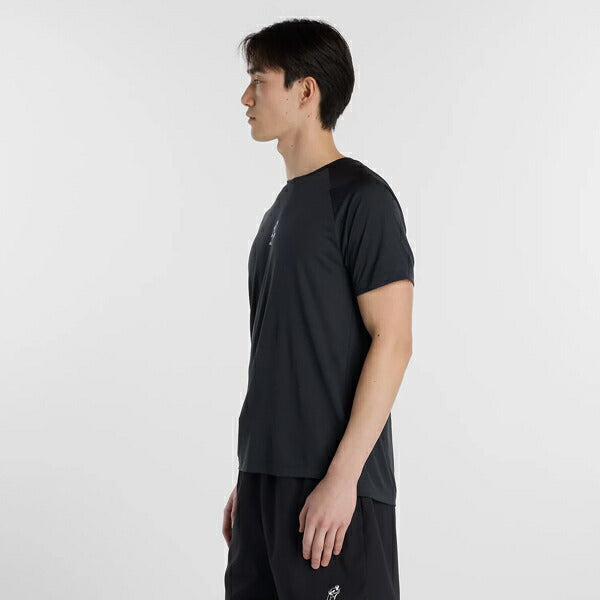 【ネコポス対応可】ニューバランスNewbalance大谷翔平トレーニング半袖TシャツMT6110VQ-BK