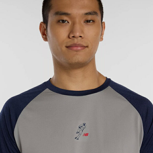 【ネコポス対応可】ニューバランスNewbalance大谷翔平トレーニング半袖TシャツMT6110VQ-YST