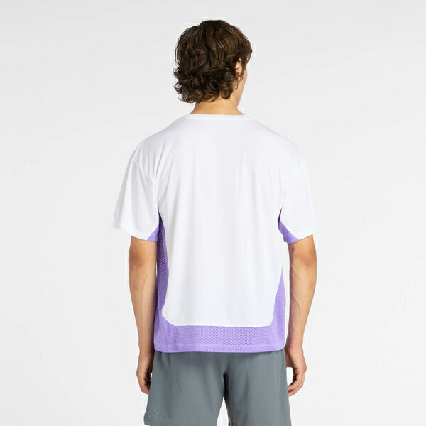 【ネコポス対応可】ニューバランスNewBalanceファストデイズTシャツメンズランニングシャツMT6116HP-WT