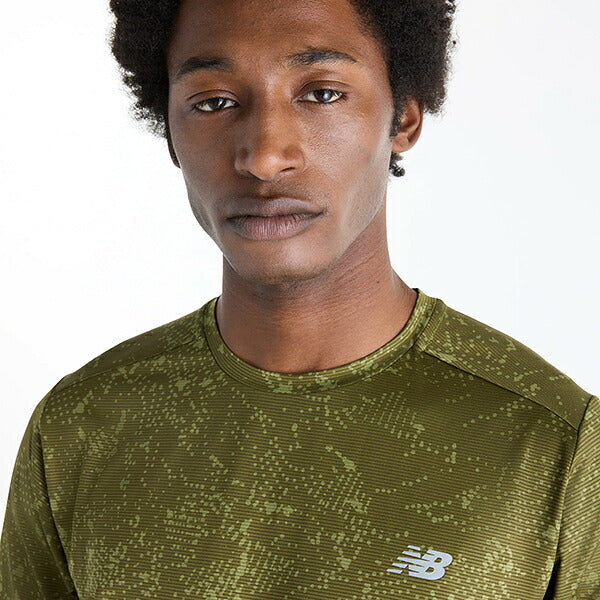 【ネコポス対応可】ニューバランスNewBalanceSportEssentialsプリントTシャツメンズ半袖シャツMT6116OH-GEE
