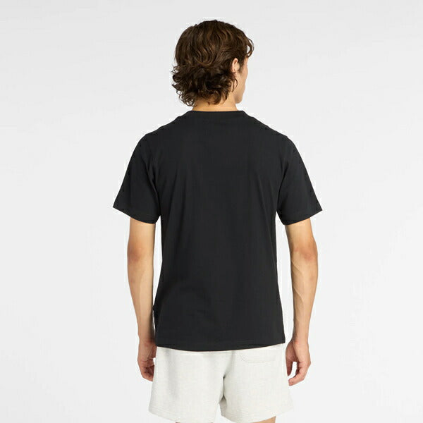 【ネコポス対応可】ニューバランスNewBalanceマイラーTシャツメンズ半袖シャツMT61778S-BK