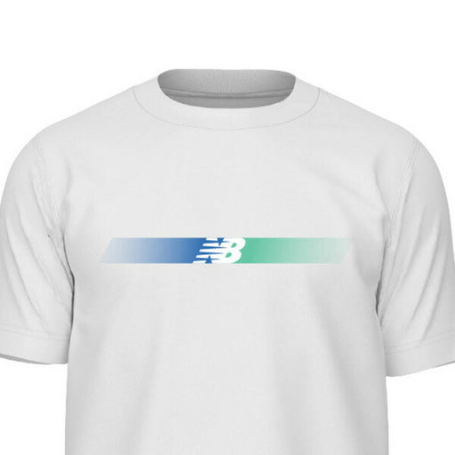 【ネコポス送料無料】ニューバランスNewBalanceメンズTシャツグラデーションNBTシャツ26SS半袖MT61E5YZ-WT