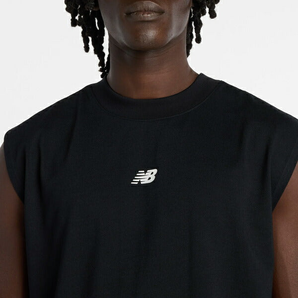 【ネコポス対応可】ニューバランスNewBalanceスリーブレスTシャツメンズノースリーブシャツMT61F3JS-BK