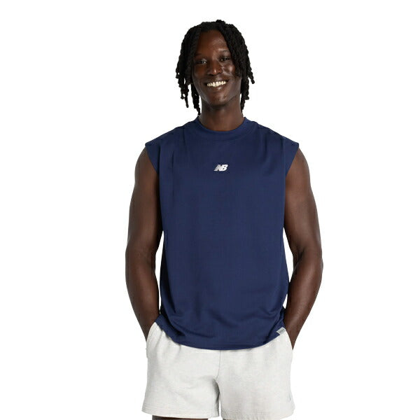 【ネコポス対応可】ニューバランスNewBalanceスリーブレスTシャツメンズノースリーブシャツMT61F3JS-TNV