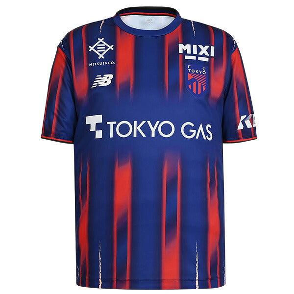 FC東京2026-27レプリカホームユニフォーム半袖MT62K6KI-HMEサッカーブルーレッドニューバランスNewBalance