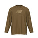 ニューバランスNEWBALANCEロゴロングスリーブTシャツメンズ大人吸湿速乾ポリエステルNBDryフィールド街着軽量やわらかMT62P9Y8-BRK
