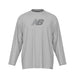 ニューバランスNEWBALANCEロゴロングスリーブTシャツメンズ大人吸湿速乾ポリエステルNBDryフィールド街着軽量やわらかMT62P9Y8-GYM