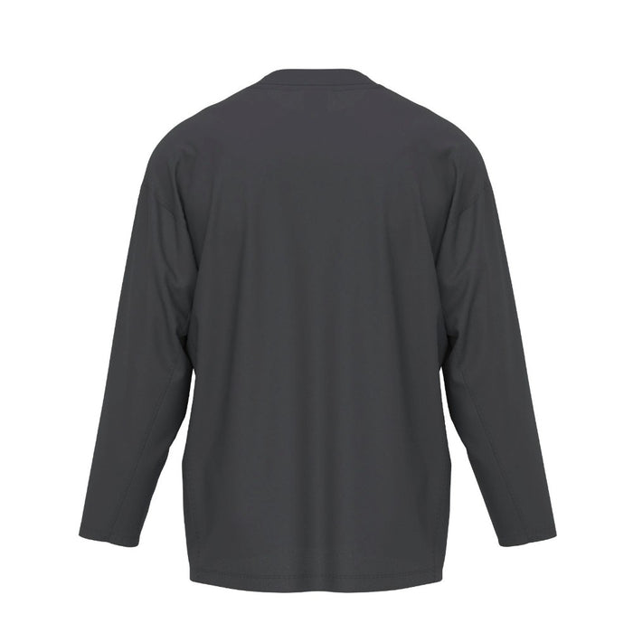 ニューバランスNEWBALANCEロゴロングスリーブTシャツメンズ大人吸湿速乾ポリエステルNBDryフィールド街着軽量やわらかMT62P9Y8-MGT