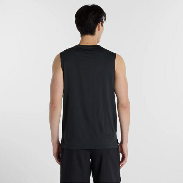 【ネコポス対応可】ニューバランスNewbalance大谷翔平トレーニングスリーブレスTシャツMT655W8-BK