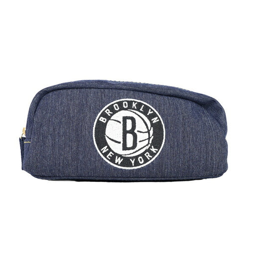 【ショップ限定エントリーでさらに+9倍】NBA角型ポーチブルックリン・ネッツNBAグッズファングッズバスケグッズガジェットポーチ小物入れNBA-041NE