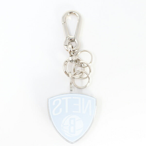 ジャスティスバスケットボールアクセサリー極厚アクリルキーホルダーNBAブルックリンネッツファングッズNBA35192