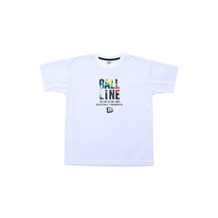 【ネコポス送料無料】オンザコートBALLLINEバスケットボールメンズレディーススリムTシャツ半袖NBT-1820