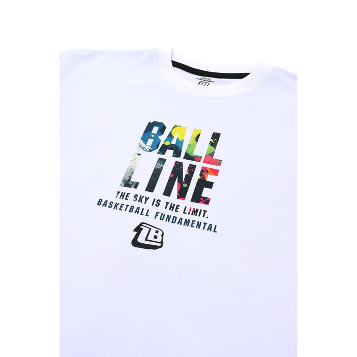 【ネコポス送料無料】オンザコートBALLLINEバスケットボールメンズレディーススリムTシャツ半袖NBT-1820