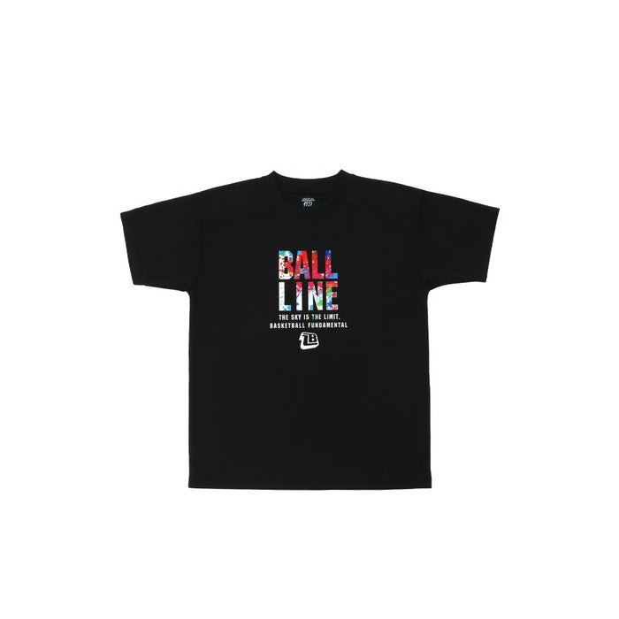 【ネコポス送料無料】オンザコートBALLLINEバスケットボールメンズレディーススリムTシャツ半袖NBT-1820
