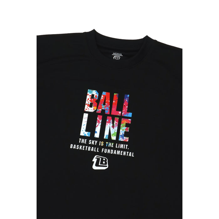 【ネコポス送料無料】オンザコートBALLLINEバスケットボールメンズレディーススリムTシャツ半袖NBT-1820