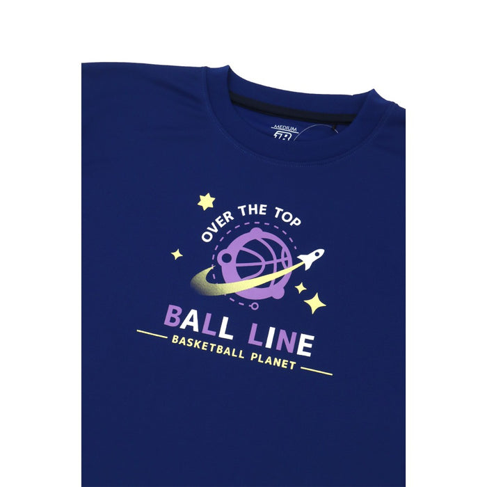【ネコポス送料無料】オンザコートBALLLINEバスケットボールメンズレディースユニセックススリムTシャツ半袖NBT-1826