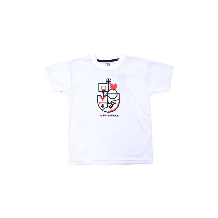 【ネコポス送料無料】オンザコートBALLLINEバスケットボールメンズレディーススリムTシャツ半袖NBT-1827