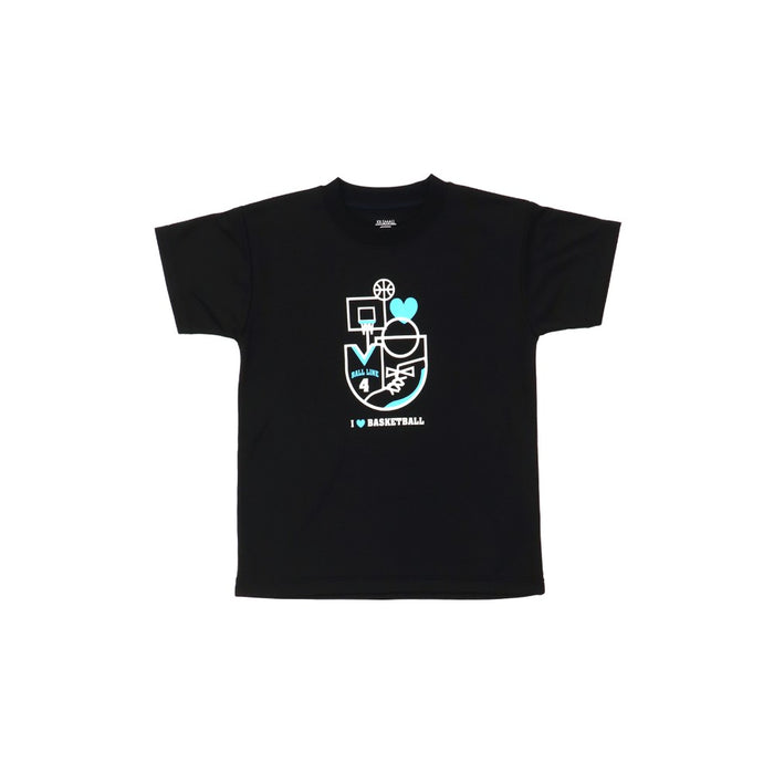 【ネコポス送料無料】オンザコートBALLLINEバスケットボールメンズレディーススリムTシャツ半袖NBT-1827