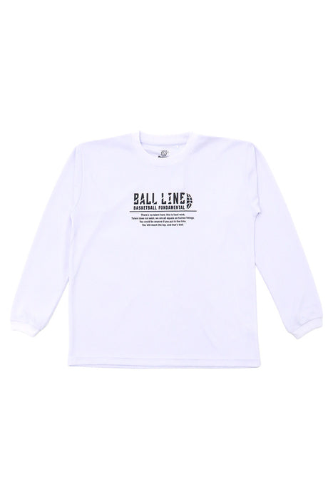 【ネコポス送料無料】オンザコートバスケットボールゲームシャツスリムロングスリーブシャツTシャツ長袖メンズレディース