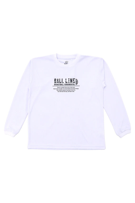 【ネコポス送料無料】オンザコートバスケットボールゲームシャツスリムロングスリーブシャツTシャツ長袖メンズレディース