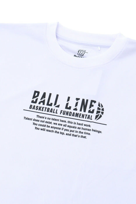 【ネコポス送料無料】オンザコートバスケットボールゲームシャツスリムロングスリーブシャツTシャツ長袖メンズレディース