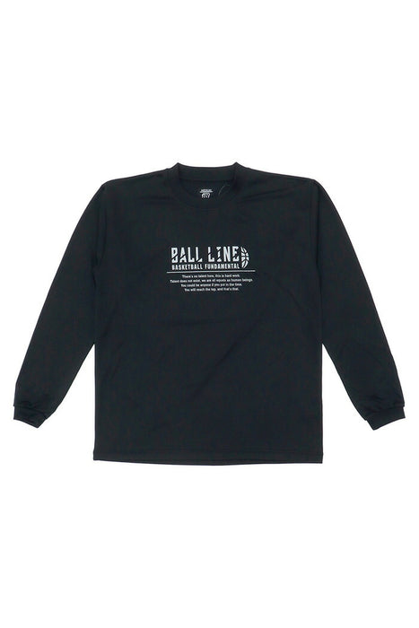 【ネコポス送料無料】オンザコートバスケットボールゲームシャツスリムロングスリーブシャツTシャツ長袖メンズレディース