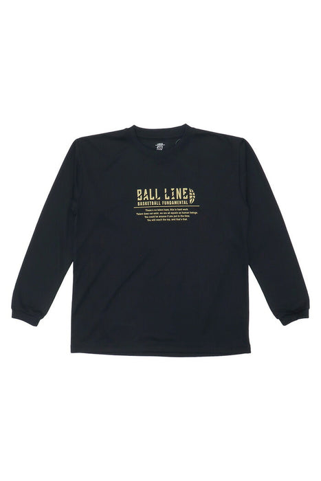 【ネコポス送料無料】オンザコートバスケットボールゲームシャツスリムロングスリーブシャツTシャツ長袖メンズレディース