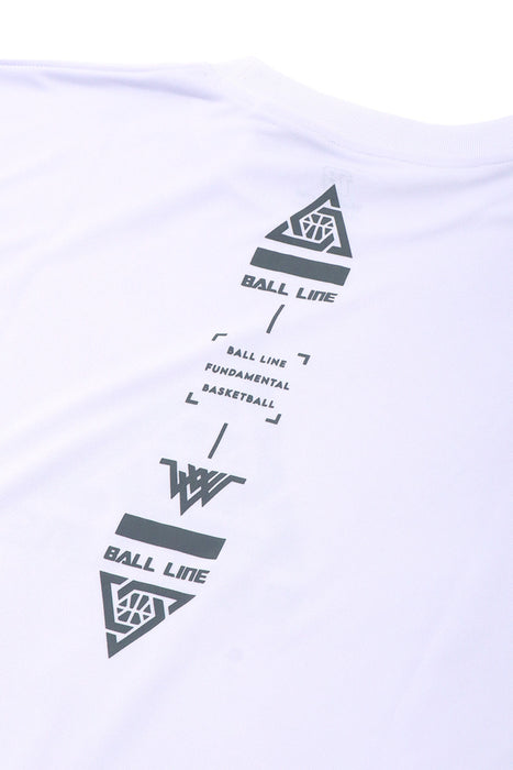 【ネコポス送料無料】オンザコートバスケットボールゲームシャツスリムロングスリーブシャツTシャツ長袖メンズレディース