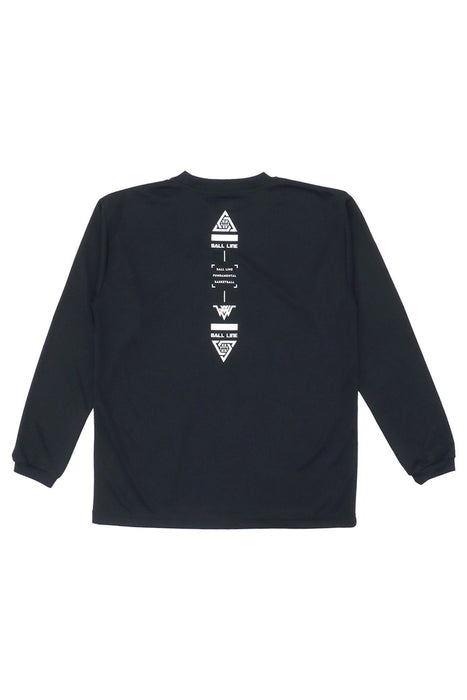 【ネコポス送料無料】オンザコートバスケットボールゲームシャツスリムロングスリーブシャツTシャツ長袖メンズレディース