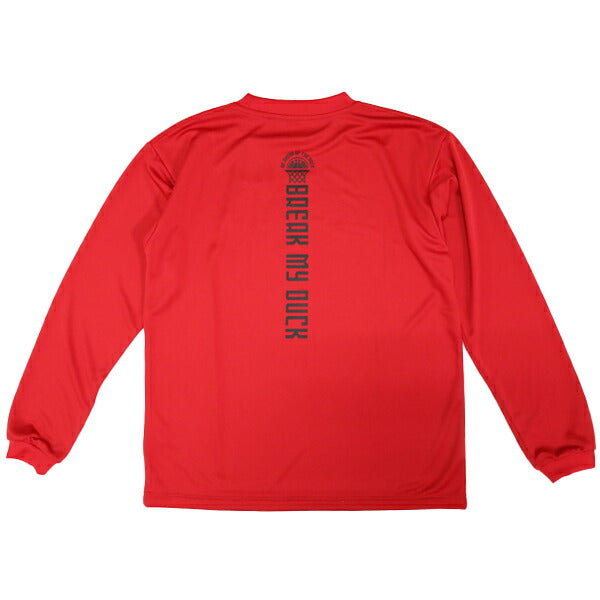 【ネコポス送料無料】オンザコートOnthecourtバスケットボールロングTシャツNBT6535プラシャツ長袖Tシャツユニセックス