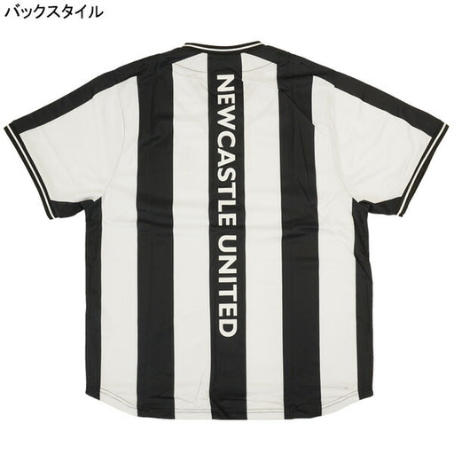 【ネコポス送料無料】ニューキャッスルオフィシャルベースボールシャツNC-2408サッカーホワイトブラックサポーターグッズ