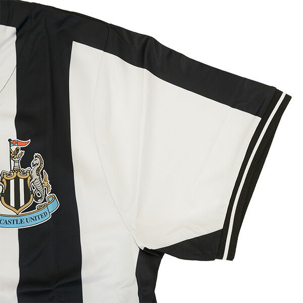 【ネコポス送料無料】ニューキャッスルオフィシャルベースボールシャツNC-2408サッカーホワイトブラックサポーターグッズ