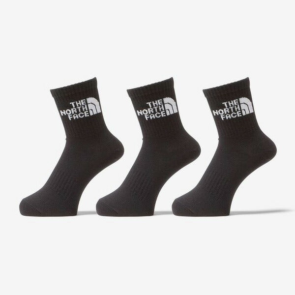 ザ・ノース・フェイスTHENORTHFACEメンズレディーススポーツソックス3Pクルー25SSTNFジャカードロゴ3PクルーNN82411靴下