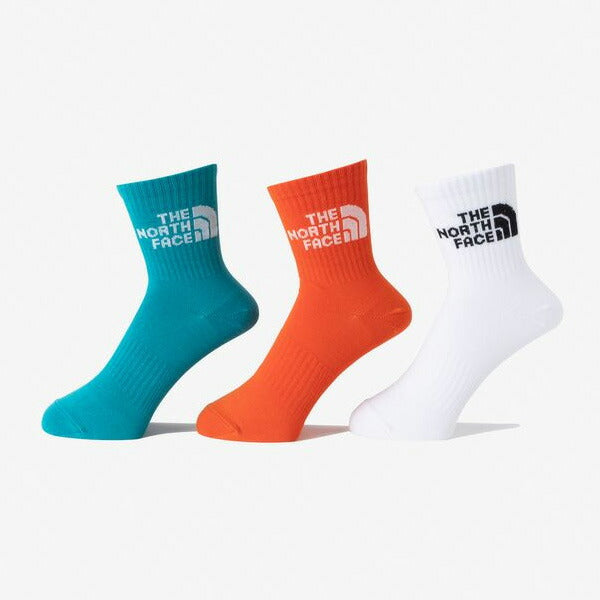ザ・ノース・フェイスTHENORTHFACEメンズレディーススポーツソックス3Pクルー25SSTNFジャカードロゴ3PクルーNN82411靴下