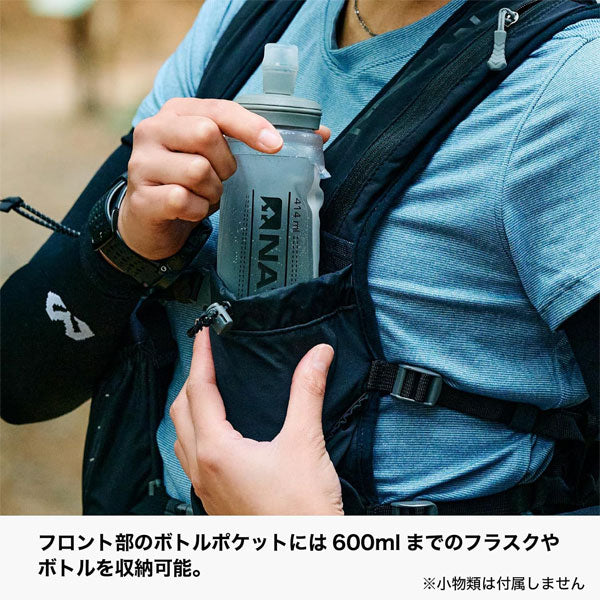 ネイサンNATHANトレイルミックス12LJPNS4765Jサッカーフットサルランニングバックパックリュックサックブラック