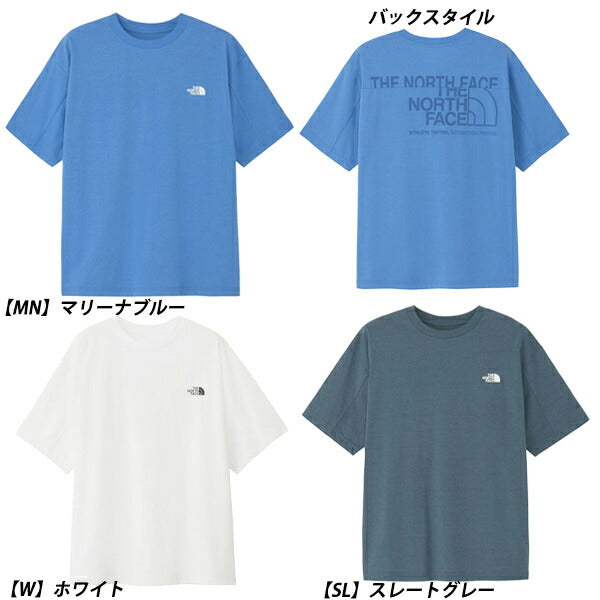 【ネコポス送料無料】ザ・ノース・フェイスTHENORTHFACEショートスリーブESロゴワイドティーメンズ半袖シャツNT32585